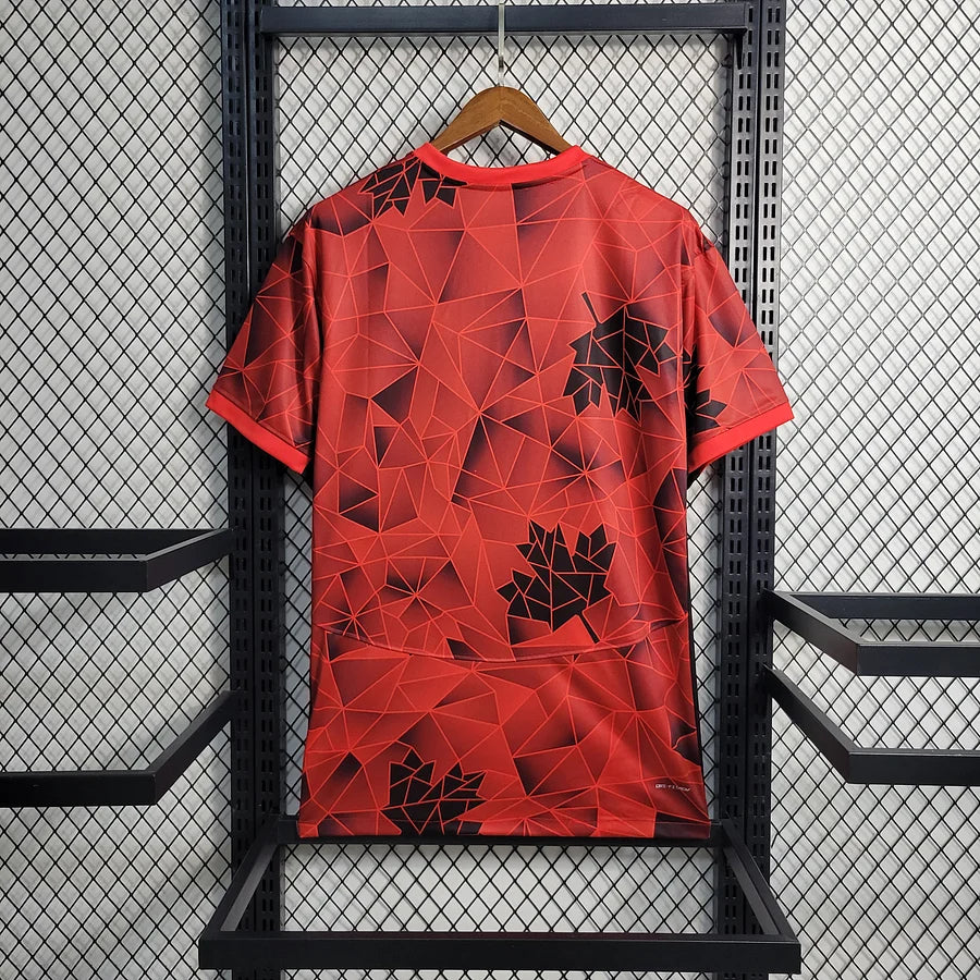 Maillot Canada Domicile Coupe du monde 2023 - Rouge