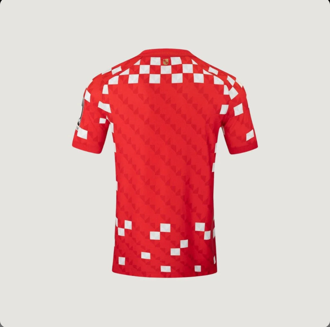 FSV MAINZ 05 - MAILLOT DOMICILE 24/25 - ROUGE, BLANC