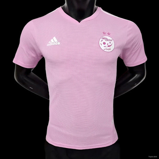 Maillot Algérie saison 2023-2024 édition spéciale rose version player
