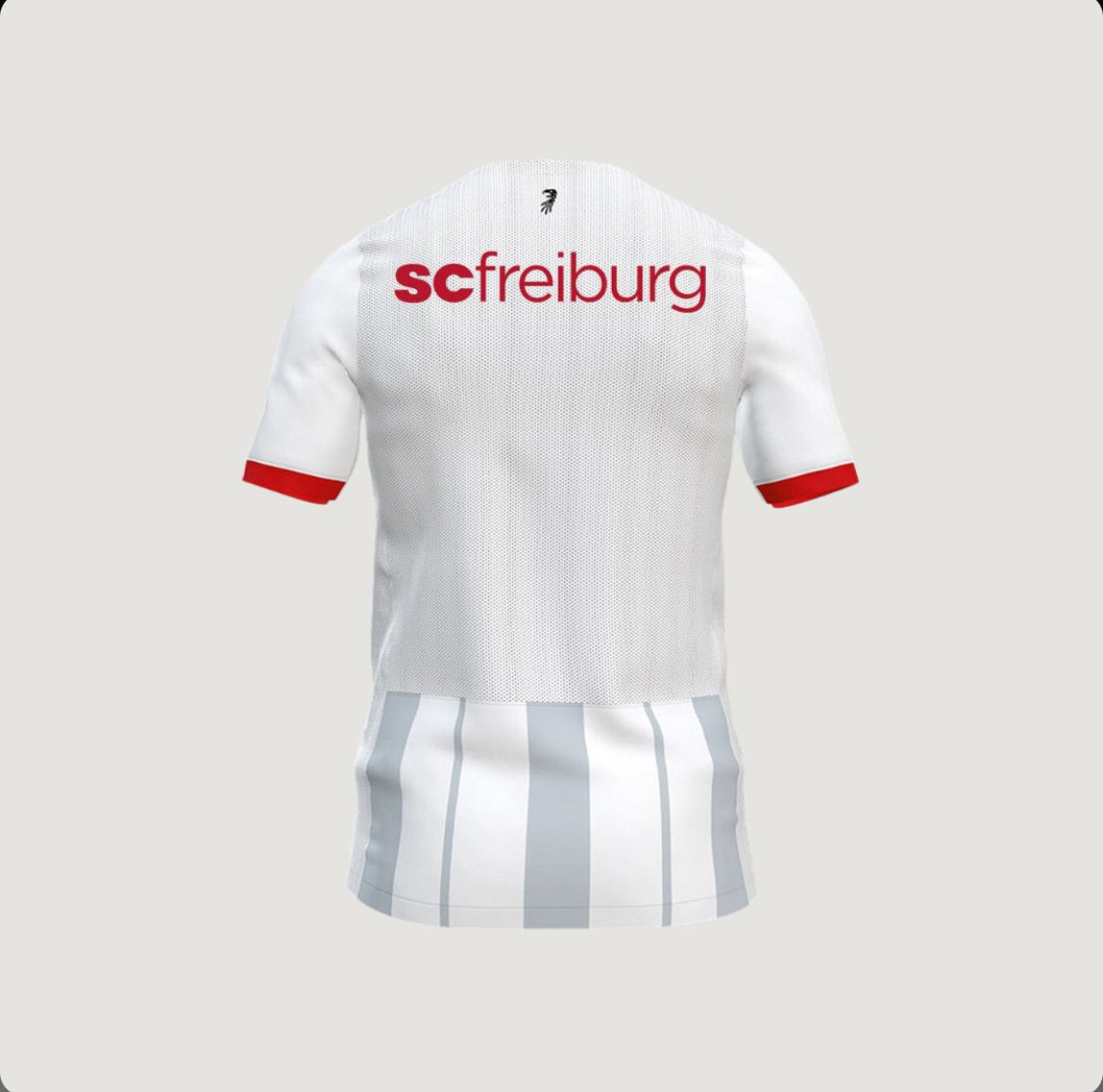 SC FREIBURG - MAILLOT EXTÉRIEUR 24/25 - BLANC
