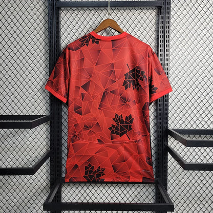 Maillot Canada Domicile Coupe du monde 2023 - Rouge