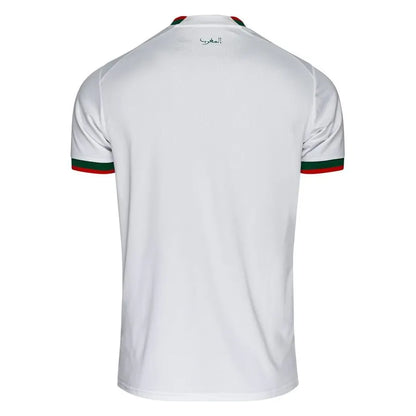 Maillot Maroc saison 2022 extérieur Coupe du Monde blanc