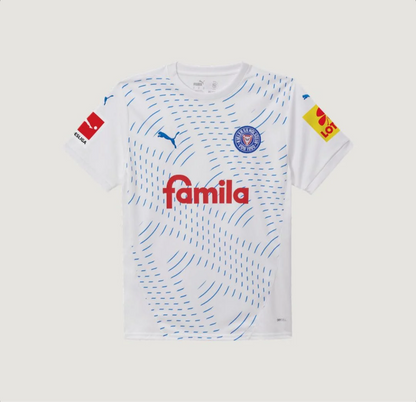 HOLSTEIN KIEL - MAILLOT EXTÉRIEUR 24-25 - BLANC, BLEU