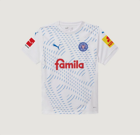 HOLSTEIN KIEL - MAILLOT EXTÉRIEUR 24-25 - BLANC, BLEU