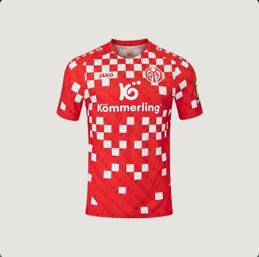 FSV MAINZ 05 - MAILLOT DOMICILE 24/25 - ROUGE, BLANC