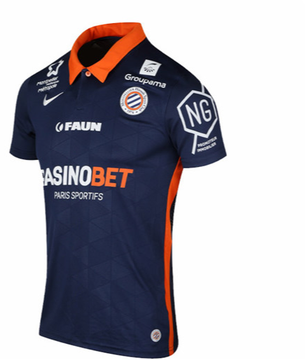 Maillot Foot Montpellier Domicile 2021/22
