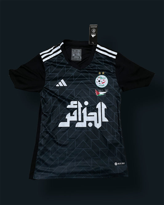 Maillot Algérie saison 2023-2024 édition spéciale noir Palestine