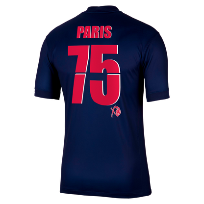 Maillot PSG Domicile 2025-26 Paris-75 XO Édition Spéciale